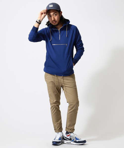 BEAMS(ビームス)の「BEAMS / スウェット アノラック(パーカー・メンズ・オフホワイト/ブルー/ネイビー・SMALL/MEDIUM/LARGE/X-LARGE)」の16枚目の写真