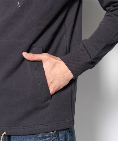 BEAMS(ビームス)の「BEAMS / スウェット アノラック(パーカー・メンズ・オフホワイト/ブルー/ネイビー・SMALL/MEDIUM/LARGE/X-LARGE)」の9枚目の写真