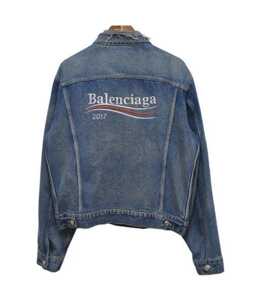 BALENCIAGA キャンペーンロゴデニムジャケット Mサイズ