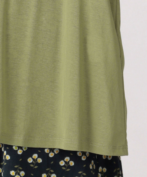 DECOY SINCE 1981（デコイシンスイチキュウハチイチ）の「【ひやさらコットンシリーズ】ショートカーディガン（カーディガン/ボレロ・レディース・ベージュ/ネイビー/カーキ・LL/M size/L size）」の8枚目の写真