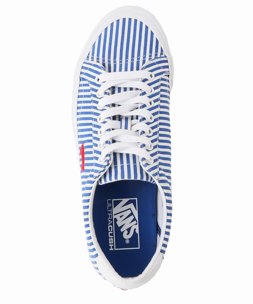 VANS（バンズ）の「【Begin掲載】【国内限定】VANS / バンズ 417 限定 COURT ICON STRIPES（スニーカー・メンズ・ブルー・26cm/26.5cm/27cm/27.5cm/28cm/25.5cm/28.5cm）」の5枚目の写真