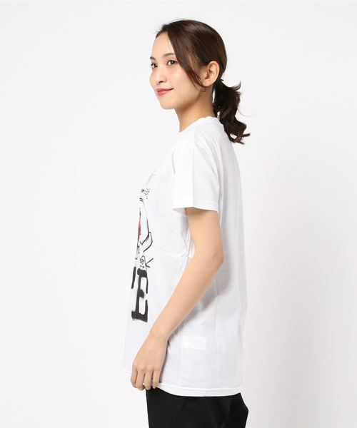 Tract(トラクト)の「NEW I LOVE LIFE(Tシャツ/カットソー・メンズ・ホワイト・SMALL/MEDIUM/X-LARGE)」の2枚目の写真