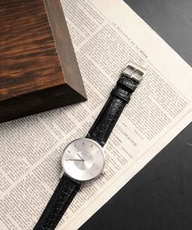 アリゲーターレザー腕時計ベルト単品22mm