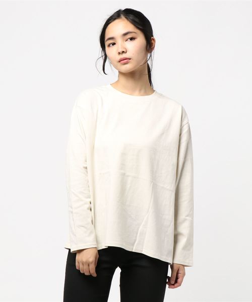 SpRay(スプレイ)の「ベストSETシャツ(Tシャツ/カットソー・レディース・ブラック/ブラウン/グリーン/パープル・FREE)」の6枚目の写真