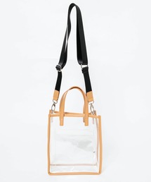 WEGO | WEGO/2wayフェイクレザーポケットショルダー付きトートバッグ(トートバッグ)