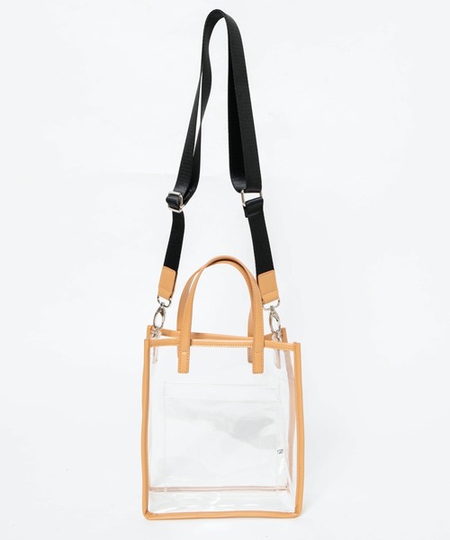 WEGO（ウィゴー）の「WEGO/2wayフェイクレザーポケットショルダー付きトートバッグ（トートバッグ・レディース・ブラック/ワイン/シルバー/その他5/その他1/その他3/その他4/その他2・FREE）」の8枚目の写真