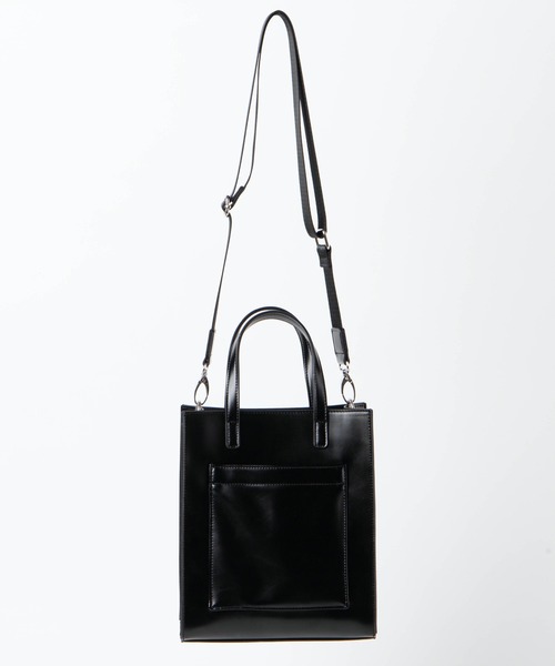 WEGO（ウィゴー）の「WEGO/2wayフェイクレザーポケットショルダー付きトートバッグ（トートバッグ・レディース・ブラック/ワイン/シルバー/その他5/その他1/その他3/その他4/その他2・FREE）」の22枚目の写真