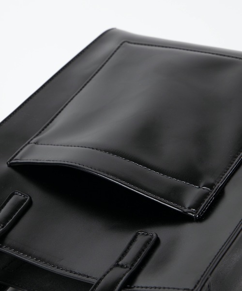 WEGO（ウィゴー）の「WEGO/2wayフェイクレザーポケットショルダー付きトートバッグ（トートバッグ・レディース・ブラック/ワイン/シルバー/その他5/その他1/その他3/その他4/その他2・FREE）」の10枚目の写真