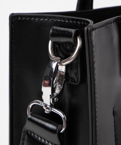 WEGO（ウィゴー）の「WEGO/2wayフェイクレザーポケットショルダー付きトートバッグ（トートバッグ・レディース・ブラック/ワイン/シルバー/その他5/その他1/その他3/その他4/その他2・FREE）」の11枚目の写真