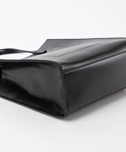 WEGO（ウィゴー）の「WEGO/2wayフェイクレザーポケットショルダー付きトートバッグ（トートバッグ・レディース・ブラック/ワイン/シルバー/その他5/その他1/その他3/その他4/その他2・FREE）」の15枚目の写真