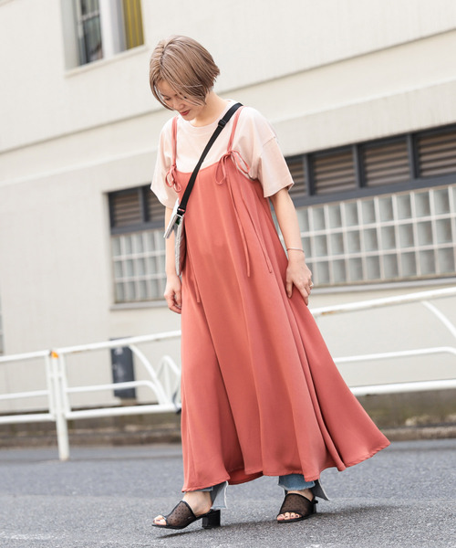 セール ブランド古着 サロペットスカート ジャンパースカート Omekashi オメカシ のファッション通販 Zozoused