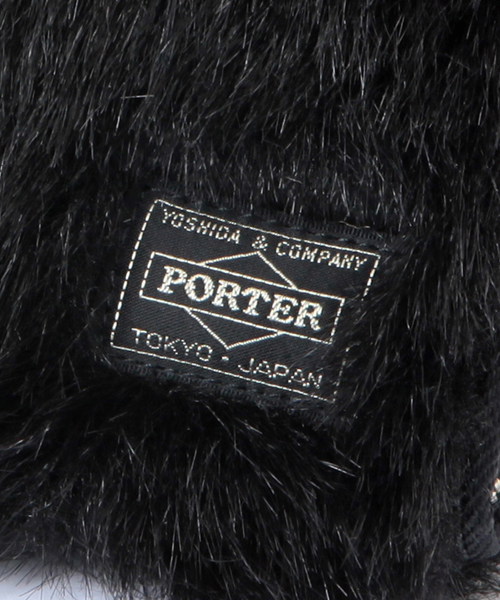 値下げ！PORTER ×beams boy コラボフェイクファーリュックベージュ PORTER（ポーター）の「PORTER×BEAMS BOY / フェイクファー