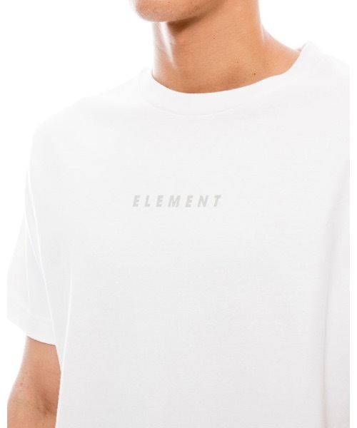 ELEMENT(エレメント)の「ELEMENT メンズ BANZER BACK SS Tシャツ/エレメント バックプリント(Tシャツ/カットソー・メンズ・ホワイト/ブラック・MEDIUM/LARGE)」の4枚目の写真
