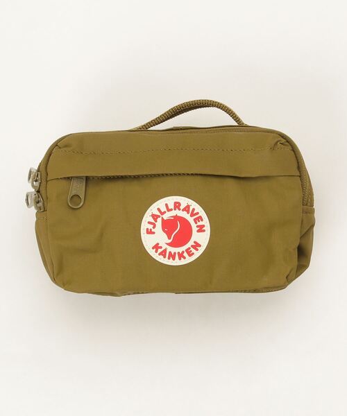 FJALL RAVEN (フェールラーベン)の「Kanken Hip Pack (FJALLRAVEN/フェールラーベン)(ボディバッグ/ウエストポーチ・メンズ・サファリグリーン/ブラック/ピンク/ライトブラウン/グレー/ネイビー/ダークアッシュ/フューシャピンク/ダークベージュ/ターコイズブルー/ミント/ライトイエロー/パープル/グリーン/ダークオレンジ/モスグリーン系/スカイブルー系/アイボリー/ラベンダー/ピンク系その他/グリーン系3/ライトブラック/オレンジ系その他/ダークブラウン/ベージュ/ダークパープル・ONE SIZE/ONESIZE/FREE)」の14枚目の写真