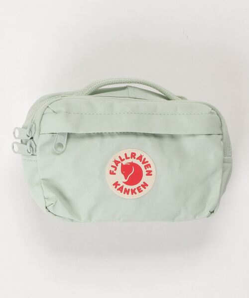 FJALL RAVEN (フェールラーベン)の「Kanken Hip Pack (FJALLRAVEN/フェールラーベン)(ボディバッグ/ウエストポーチ・メンズ・サファリグリーン/ブラック/ピンク/ライトブラウン/グレー/ネイビー/ダークアッシュ/フューシャピンク/ダークベージュ/ターコイズブルー/ミント/ライトイエロー/パープル/グリーン/ダークオレンジ/モスグリーン系/スカイブルー系/アイボリー/ラベンダー/ピンク系その他/グリーン系3/ライトブラック/オレンジ系その他/ダークブラウン/ベージュ/ダークパープル・ONE SIZE/ONESIZE/FREE)」の11枚目の写真