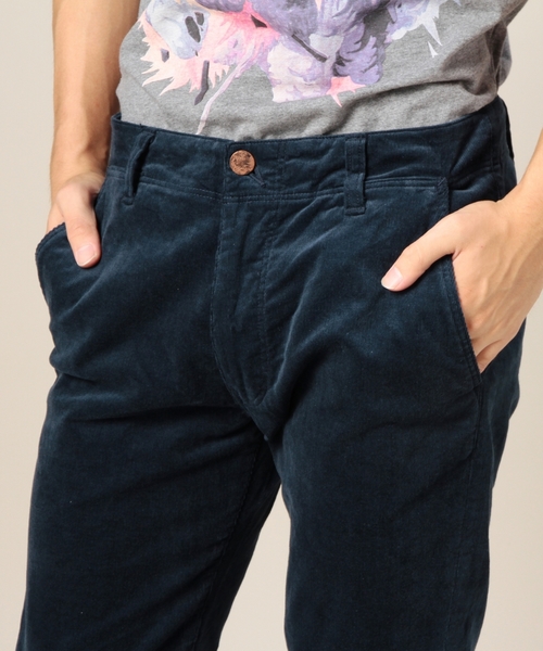 BEAUTY&YOUTH UNITED ARROWS（ビューティーアンドユースユナイテッドアローズ）の「＜DEAR BUDDY＞  Noah 2/パンツ ◆（チノパンツ・メンズ・ターコイズブルー/ブラック・LARGE/SMALL/MEDIUM）」の8枚目の写真