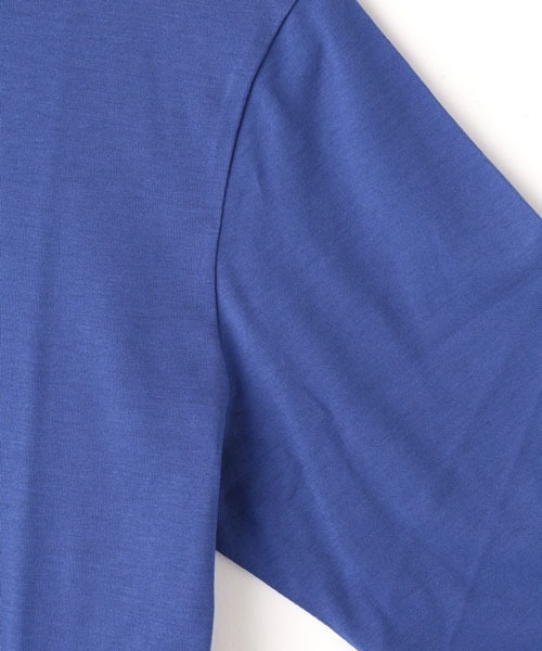 SUNSPEL(サンスペル)の「SUNSPEL / WOMEN’S Q82 PLAIN(Tシャツ/カットソー・レディース・ブルー/ワインレッド・1/2)」の10枚目の写真