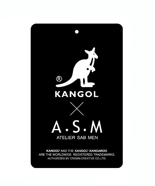 KANGOL(カンゴール)の「【KANGOL×A.S.M コラボ】アメリカンコットン / KANGOL オーバーサイズ ルーズサイズ バックプリント パーカー Tシャツ(5分袖)(パーカー・メンズ・ホワイト/ブラック/ベージュ/ブラック系その他/スモークピンク/ブルー系/ブルー系1/ベージュ系/ベージュ系1・FREE)」の15枚目の写真
