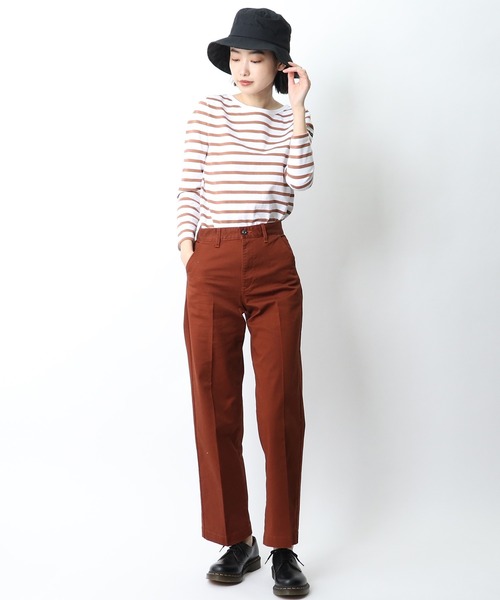 salle de bal（サルデバル）の「▽ ST:UV LONG BRIM BUCKET バケットハット（ハット・レディース・ブラック/オフホワイト/ベージュ/ネイビー/グレー・FREE）」の15枚目の写真