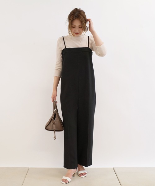 DouDou(ドゥドゥ)の「サロペット(サロペット/オーバーオール・レディース・ブラック/ベージュ・FREE)」の11枚目の写真