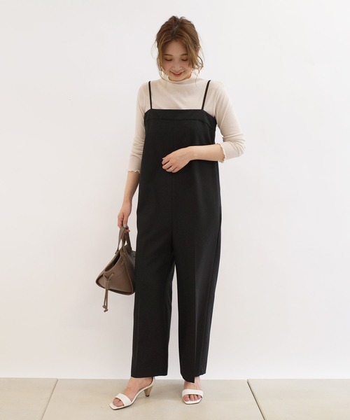 DouDou(ドゥドゥ)の「サロペット(サロペット/オーバーオール・レディース・ブラック/ベージュ・FREE)」の12枚目の写真