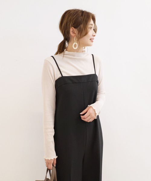 DouDou(ドゥドゥ)の「サロペット(サロペット/オーバーオール・レディース・ブラック/ベージュ・FREE)」の15枚目の写真