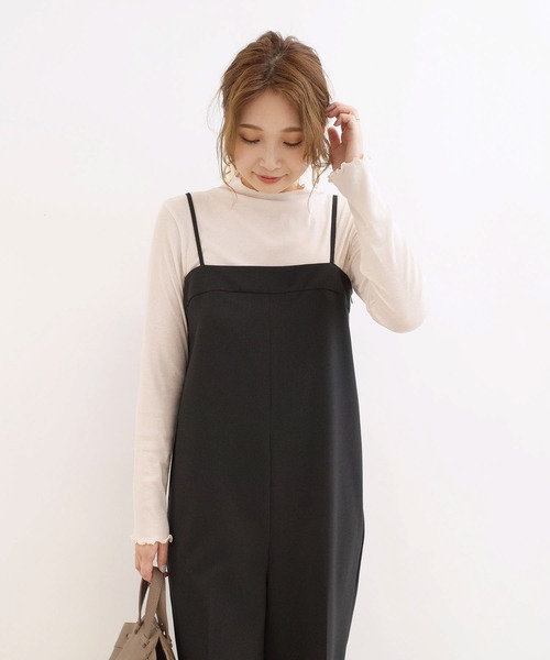 DouDou(ドゥドゥ)の「サロペット(サロペット/オーバーオール・レディース・ブラック/ベージュ・FREE)」の16枚目の写真