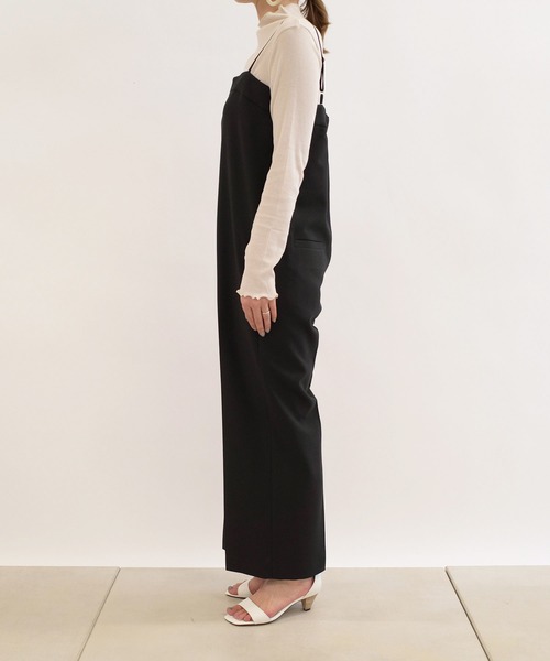 DouDou(ドゥドゥ)の「サロペット(サロペット/オーバーオール・レディース・ブラック/ベージュ・FREE)」の19枚目の写真