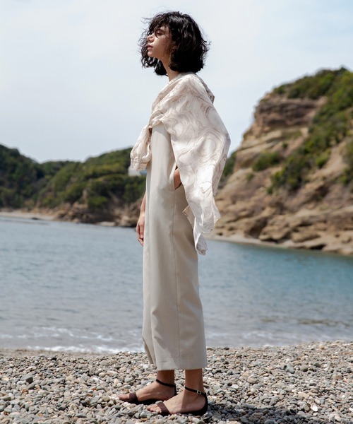 DouDou(ドゥドゥ)の「サロペット(サロペット/オーバーオール・レディース・ブラック/ベージュ・FREE)」の5枚目の写真