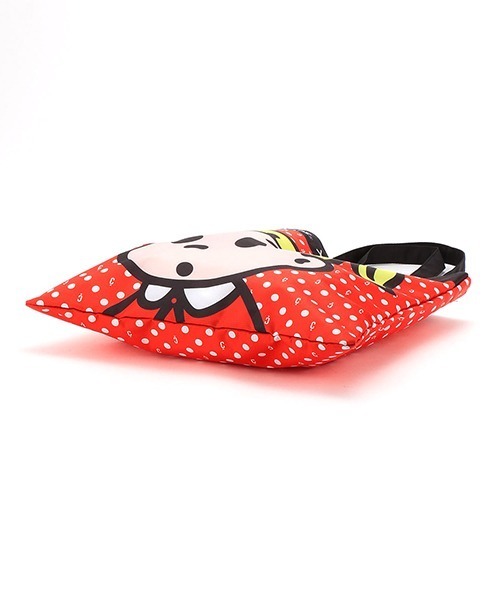 MONO　COMME CA（モノコムサ）の「ポケッタブルエコトート（トートバッグ・レディース・レッド/オレンジ/ブルー/グリーン・FREE）」の13枚目の写真