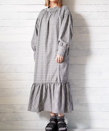 【SUPERTHANKS】GATHER LONG ONE-PIECE