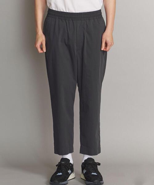 BEAUTY&YOUTH UNITED ARROWS（ビューティーアンドユースユナイテッドアローズ）の「BY パウダークロス イージー オッドパンツ【セットアップ対応】（その他パンツ・メンズ・ベージュ/オリーブ/ダークグレー・X-LARGE/LARGE/SMALL/MEDIUM）」の10枚目の写真