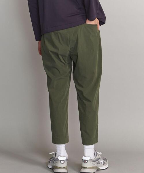 BEAUTY&YOUTH UNITED ARROWS（ビューティーアンドユースユナイテッドアローズ）の「BY パウダークロス イージー オッドパンツ【セットアップ対応】（その他パンツ・メンズ・ベージュ/オリーブ/ダークグレー・X-LARGE/LARGE/SMALL/MEDIUM）」の7枚目の写真