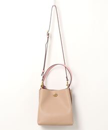 COACH チャーリーバケットバッグ 28 ピンク F28989 ショルダー付 COACH 2020春夏新作 コーチ バッグ ブティックライン チャーリー