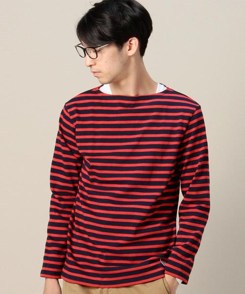ORCIVAL（オーシバル）の「＜ORCIVAL（オーシバル）＞ BASQUE BOST/カットソー◆（Tシャツ/カットソー・メンズ・ブラック/グレー/ベージュ/ターコイズブルー/ロイヤルブルー/ネイビー/ホワイト/レッド/その他1・5/4/3）」の8枚目の写真