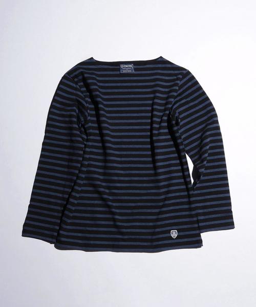 ORCIVAL（オーシバル）の「＜ORCIVAL（オーシバル）＞ BASQUE BOST/カットソー◆（Tシャツ/カットソー・メンズ・ブラック/グレー/ベージュ/ターコイズブルー/ロイヤルブルー/ネイビー/ホワイト/レッド/その他1・5/4/3）」の3枚目の写真