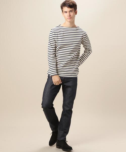 ORCIVAL（オーシバル）の「＜ORCIVAL（オーシバル）＞ BASQUE BOST/カットソー◆（Tシャツ/カットソー・メンズ・ブラック/グレー/ベージュ/ターコイズブルー/ロイヤルブルー/ネイビー/ホワイト/レッド/その他1・5/4/3）」の11枚目の写真