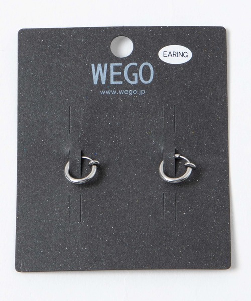 WEGO（ウィゴー）の「WEGO/ステンレスフープイヤリング（イヤリング・メンズ・シルバー・SMALL/MEDIUM/X-SMALL/LARGE）」の9枚目の写真