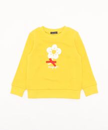 Moujonjon（ムージョンジョン）の「裏毛 花モチーフトレーナー（スウェット・キッズ）」
