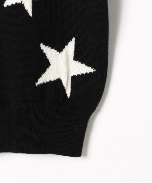 GLOBAL WORK（グローバルワーク）の「【キッズ】洗えるグラフィックニット/885372（ニット/セーター・キッズ・チャコールグレー/ブラック/ブラウン/ライトグリーン/パープル系その他2/ホワイト系その他2・110cm/100cm/120cm/130cm/140cm）」の9枚目の写真