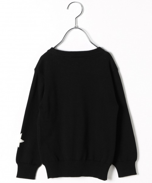 GLOBAL WORK（グローバルワーク）の「【キッズ】洗えるグラフィックニット/885372（ニット/セーター・キッズ・チャコールグレー/ブラック/ブラウン/ライトグリーン/パープル系その他2/ホワイト系その他2・110cm/100cm/120cm/130cm/140cm）」の11枚目の写真