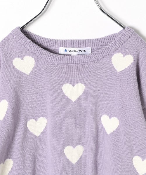 GLOBAL WORK（グローバルワーク）の「【キッズ】洗えるグラフィックニット/885372（ニット/セーター・キッズ・チャコールグレー/ブラック/ブラウン/ライトグリーン/パープル系その他2/ホワイト系その他2・110cm/100cm/120cm/130cm/140cm）」の13枚目の写真