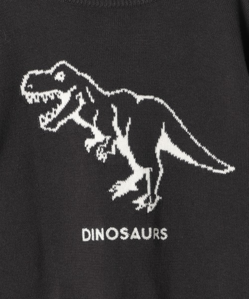 GLOBAL WORK（グローバルワーク）の「【キッズ】洗えるグラフィックニット/885372（ニット/セーター・キッズ・チャコールグレー/ブラック/ブラウン/ライトグリーン/パープル系その他2/ホワイト系その他2・110cm/100cm/120cm/130cm/140cm）」の20枚目の写真