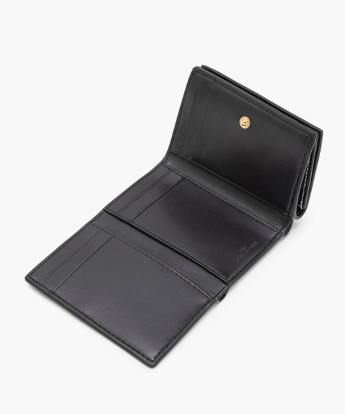【関税込み】Marc Jacobs ブラック The Trifold 財布 THE LEATHER TRIFOLD WALLET/ザ レザー トライフォールド