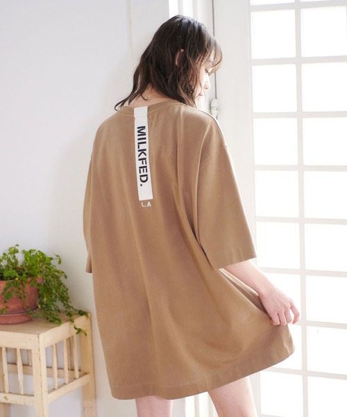 Milkfed ミルクフェド の Tape Logo S S Dress ワンピース Wear