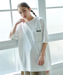 MILKFED. | TAPE LOGO S/S DRESS(ワンピース)