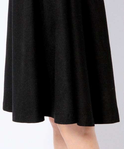 Another Edition（アナザーエディション）の「2WAYプレーンワンピース/AE 2WAY PLAIN OP（ワンピース・レディース・ブラック・ﾌﾘ-）」の7枚目の写真