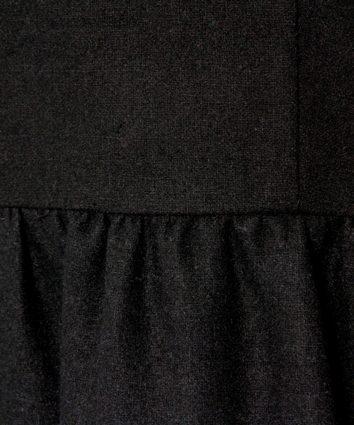 Another Edition（アナザーエディション）の「2WAYプレーンワンピース/AE 2WAY PLAIN OP（ワンピース・レディース・ブラック・ﾌﾘ-）」の8枚目の写真