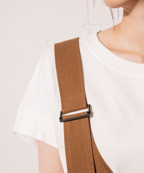 MARECHAL TERRE（マルシャルテル）の「サイドプリーツジャンパースカート（ジャンパースカート・レディース・ブラック/ベージュ/インディゴブルー・SMALL/MEDIUM）」の13枚目の写真