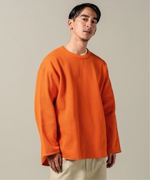ヘビーワッフル クルーネック
